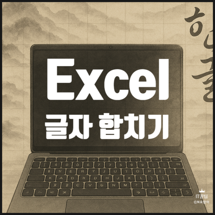 엑셀 셀 글자 합치기 쉬워요 엑셀 셀 글자 합치기 쉬워요