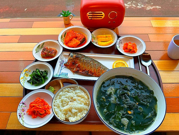  제주 한림 고등어 구이 한식 맛집 혼밥 하기 좋은 일단,밥
