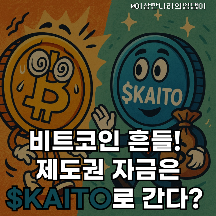  카이토($KAITO) 리워드 개편, BTC는 어디로? 구조적 전환의 신호들
