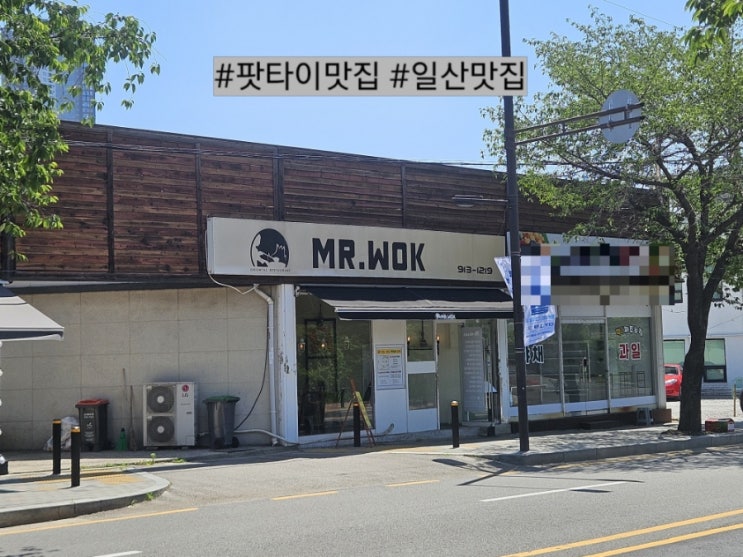  내돈내산 일산 팟타이맛집 미스터웍 MR.WOK 덕이동맛집추천