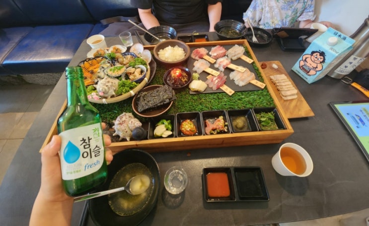  사가정 해왁, 숙성회부터 물회까지! 해녀한판에 진심인 횟집, 사가정 맛집 해왁, 해산물 맛집에 콜키지 혜택까지 완벽