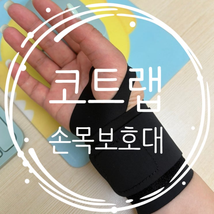  가벼운 손목보호대 직장인 손목 부담에 추천