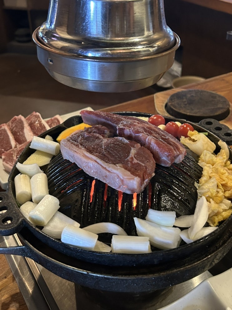  징기스 인계점 | 분위기 좋은 수원 인계동 양고기 맛집 추천 양티본모둠세트 솔직후기