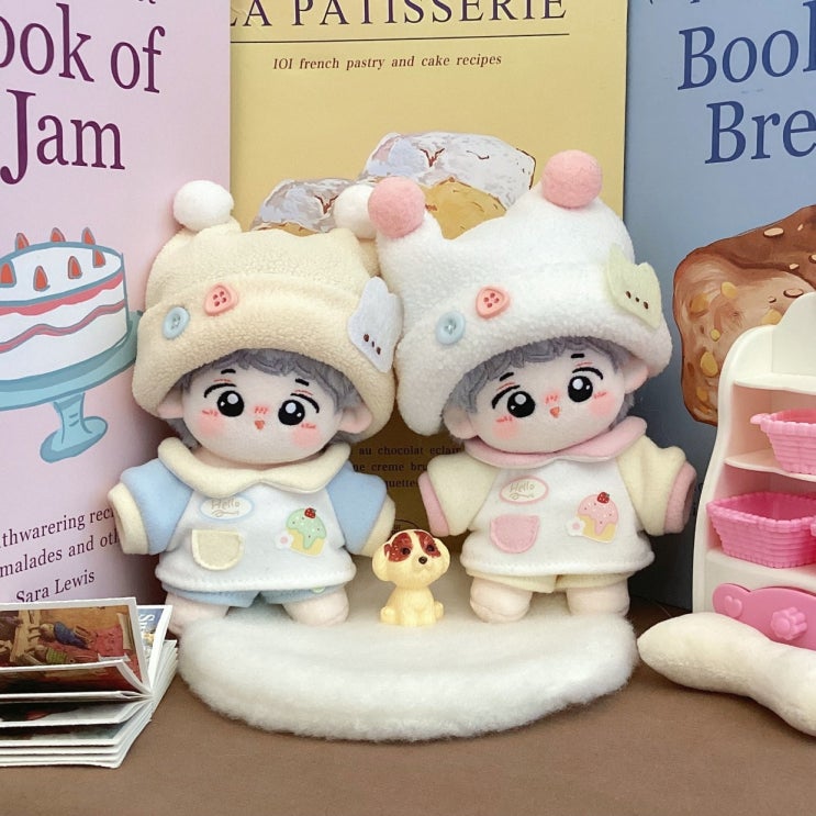  10cm 귀여운 케이크 세트 인형옷 아이돌인형옷