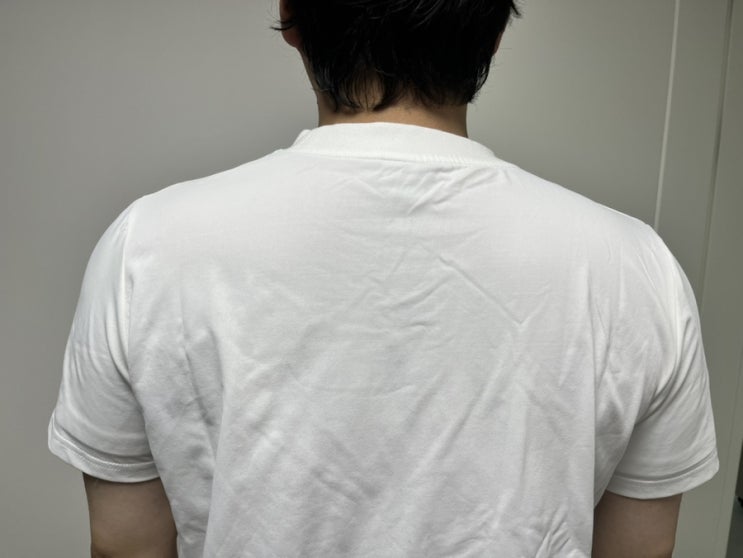  골든래빗 어깨뽕 반소매 티셔츠 후기 착용만 했는데 체형이 살아났어요?!