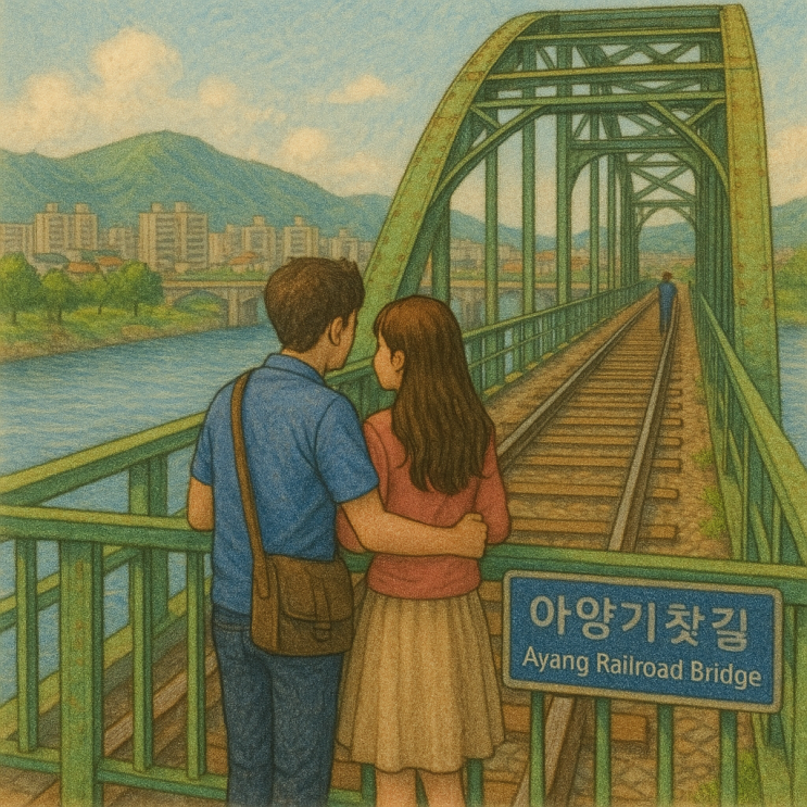  투어닷컴에서 만난 인연과 아양기찻길에서 데이트 ㅣ 여행지에서 특별한 만남 Tour.com