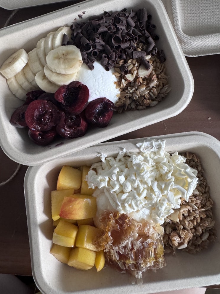  대연동 경성대 그릭요거트 맛집 오도우, 광안리 디저트 이앤디스튜디오 돌닭