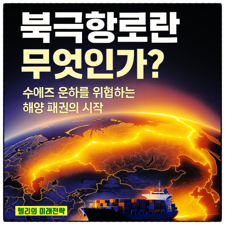  북극항로 뜻 과 시사점 – 수에즈 운하를 위협하는 해양 패권의 시작(1부 1편 )