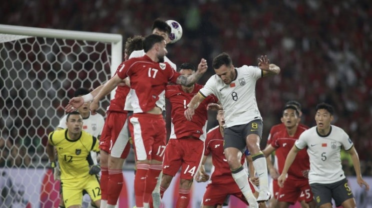 안 먹혔다... 중국 축구, 북중미 <b>월드컵 본선</b> 진출 ‘<b>좌절</b>’