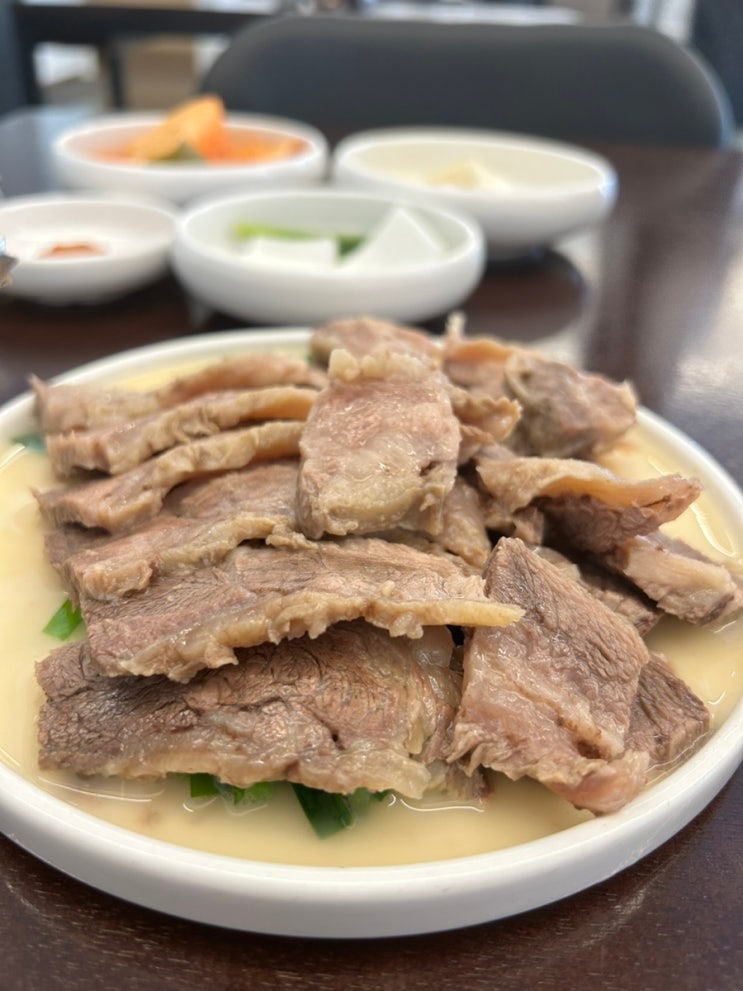  혼술 안주로도 좋은 추천 한우 양지수육 양양집 압구정점