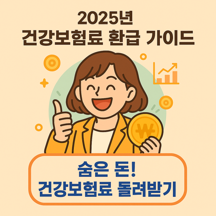  숨은 돈 찾기! 건강보험료 환급 받는 법