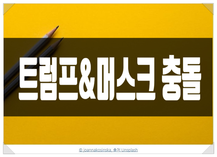 테슬라 주가 위태 위태,<b>트럼프</b>&<b>머스크</b> 대립 로보택시 출시는?