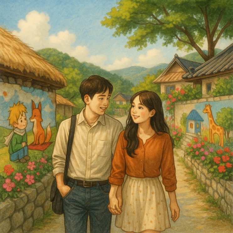  대구 마비정 벽화마을에서 특별한 소개팅 하는 법 ㅣ 여행지에서 특별한 만남 Tour.com