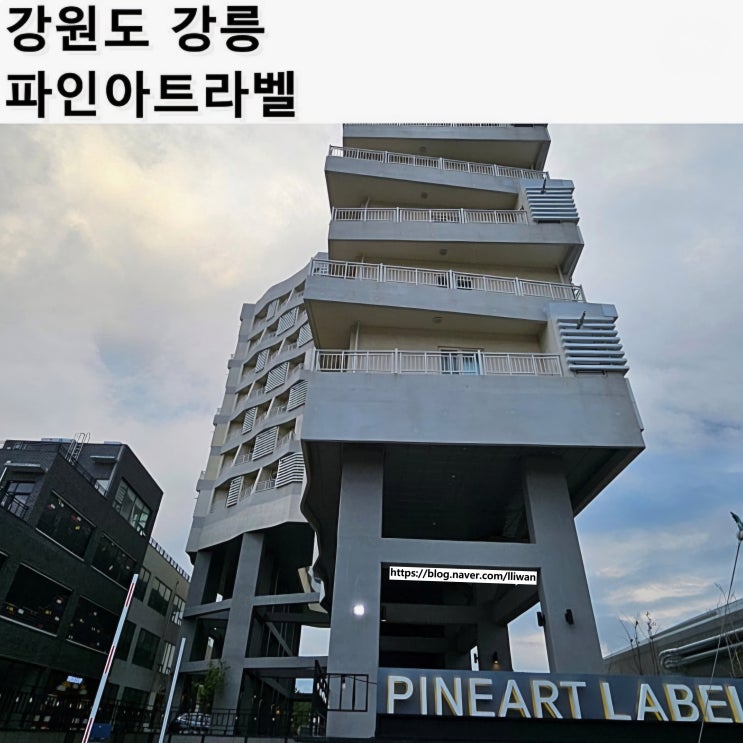  [강원도/강릉] 조식 포함한 강릉 오션뷰 숙소 추천, 파인아트 라벨 디럭스 패밀리 트윈 ( PINEART LABEL Deluxe Family Twin Ocean )