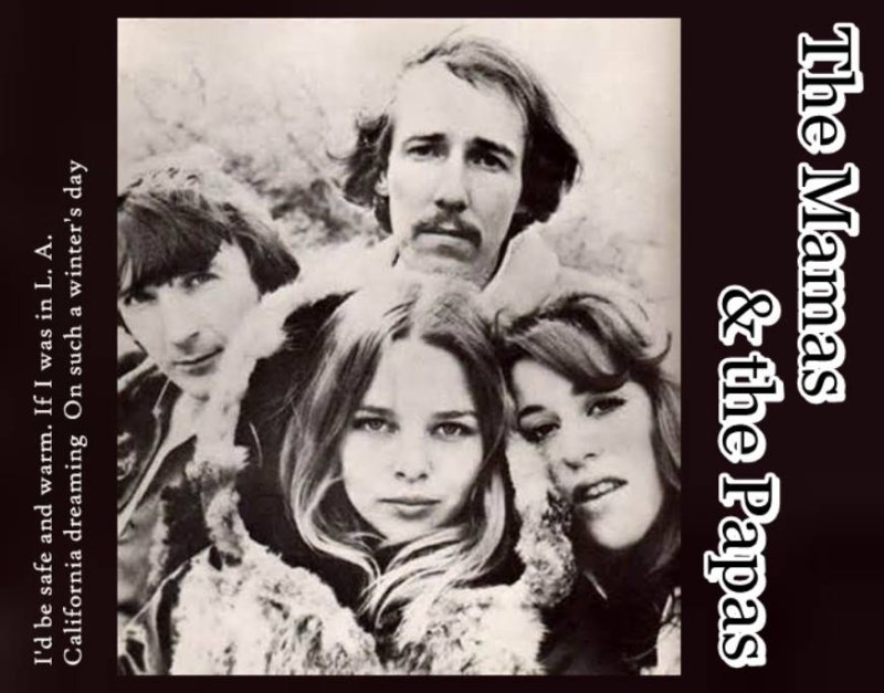 California Dreaming(Mamas and Papas) 캘리포니아 드림 드리밍 맘마 엔 파파스 가사 해석 듣기(8)