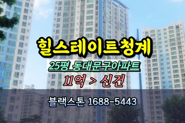  힐스테이트청계 경매 25평 [2024타경115505]