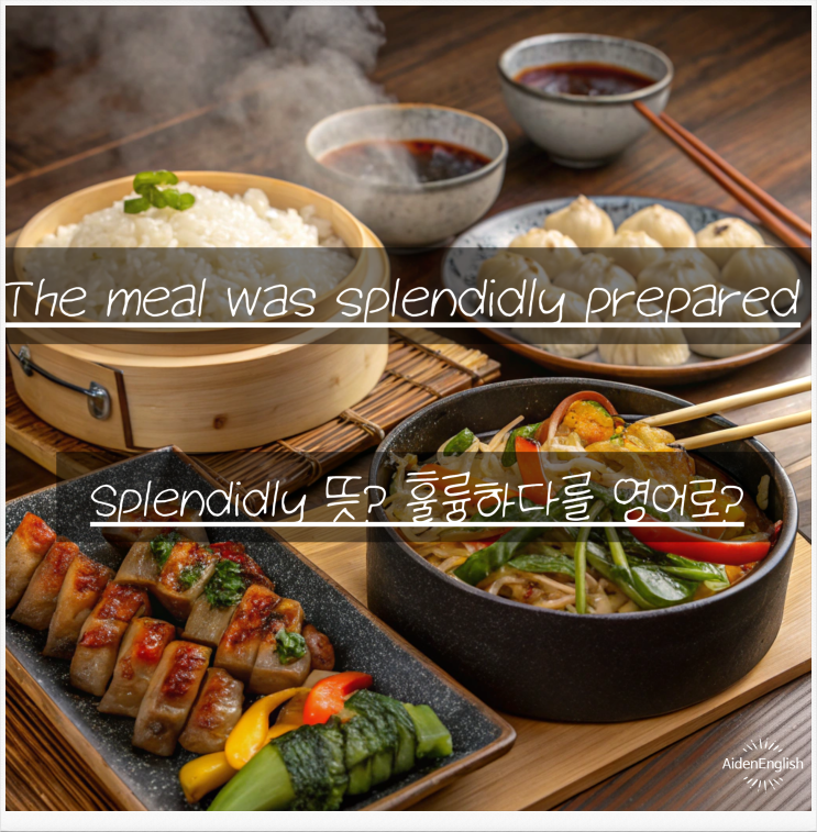  splendidly 뜻? – ‘훌륭하게, 멋지게’ 영어로 품격 있게 말하는 부사의 정석