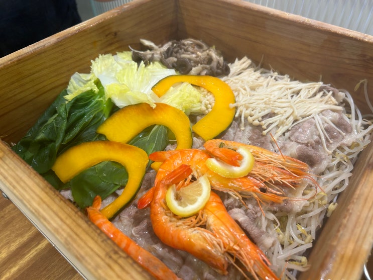  청량리역 3층 건강한 다이어트 맛집 <편백집 청량리역사점>(모듬편백찜)