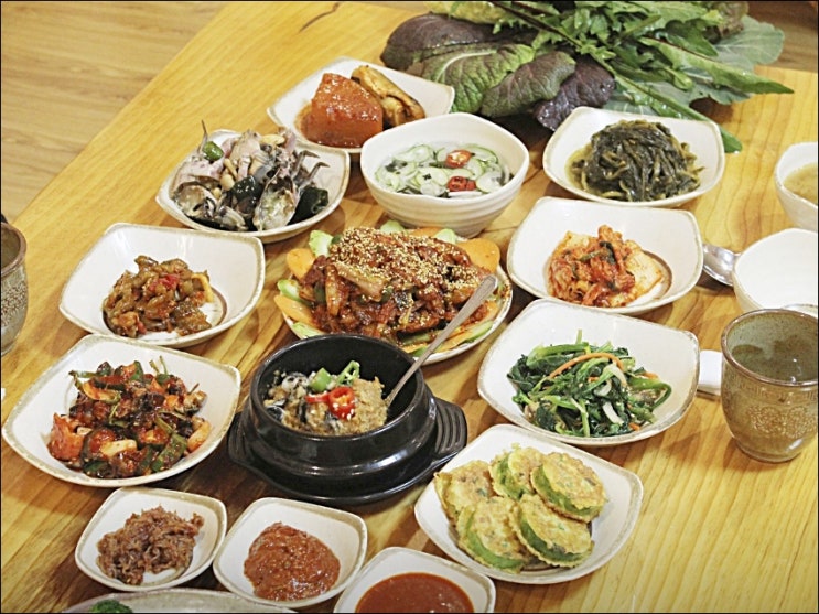  인천 영종도 해송쌈밥 방문후기(예약, 웨이팅, 주차, 카페, 무한리필)