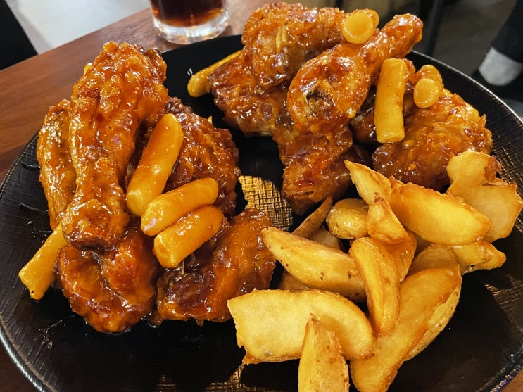  역삼동 닭강정 부어치킨 신메뉴 진짜 바삭한 흥부놀부 강정치킨