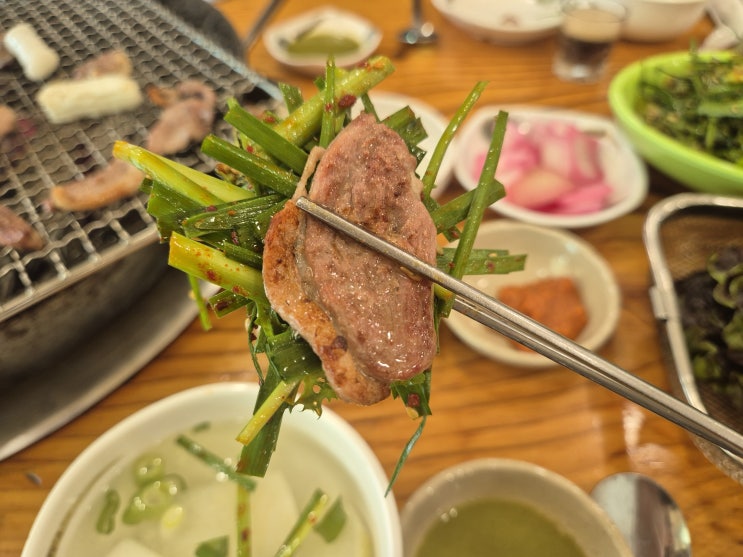  춘천 동면 맛집 단체모임 가족모임 하기 좋은 오리고기 맛집 툇골오리 본점
