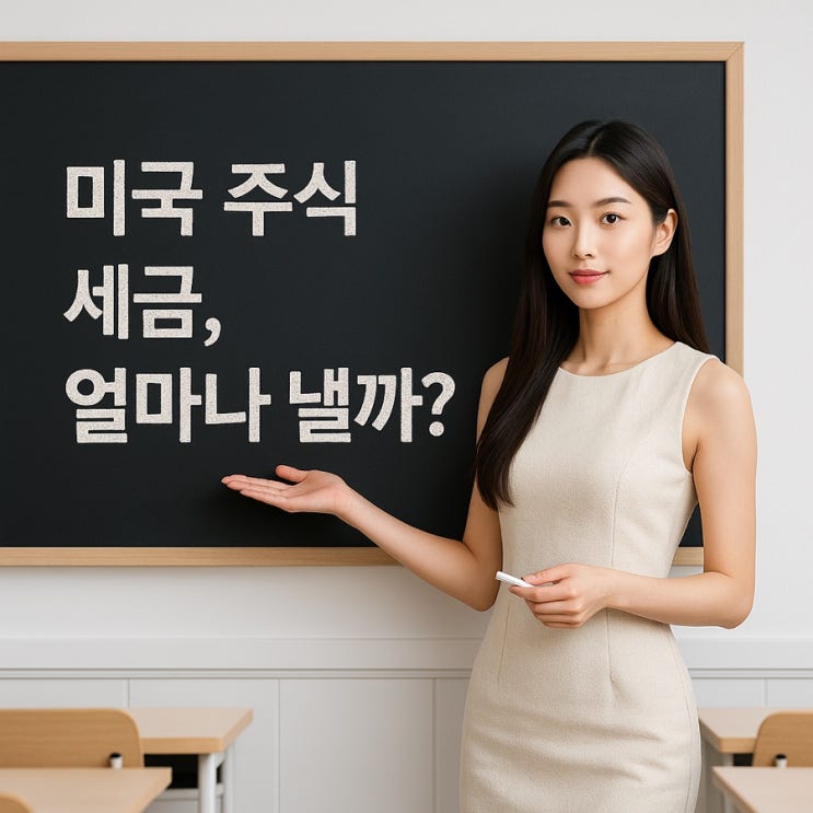  미국 주식 세금 얼마나 내나요?