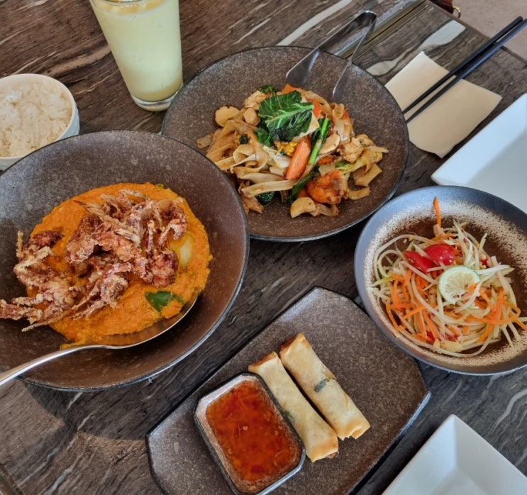  이태원 맛집 부다스벨리 레가시 전망 좋은 태국 음식