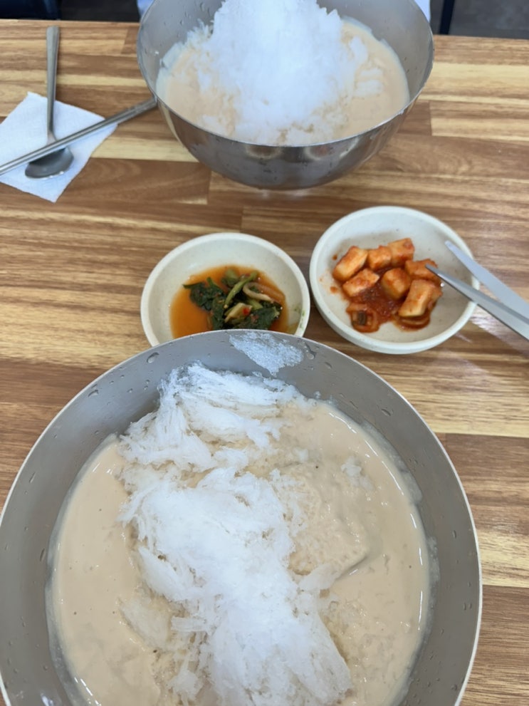  순천 조례동 콩국수 맛집 - 유달콩국수