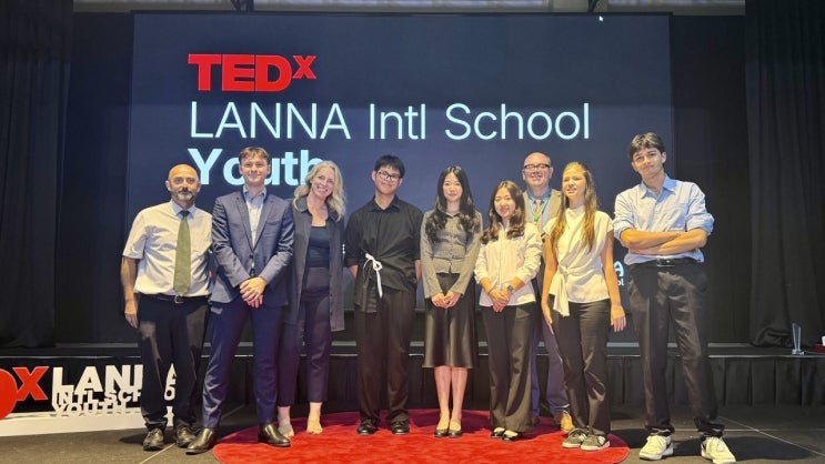  태국 치앙마이 국제학교 란나, TEDxYouth 무대에 서다