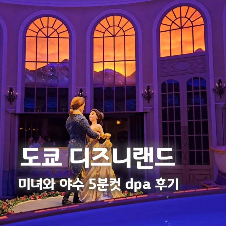  도쿄 디즈니랜드 티켓 입장권 미녀와야수 dpa 어플 가격 후기 마이리얼트립 6월 할인코드