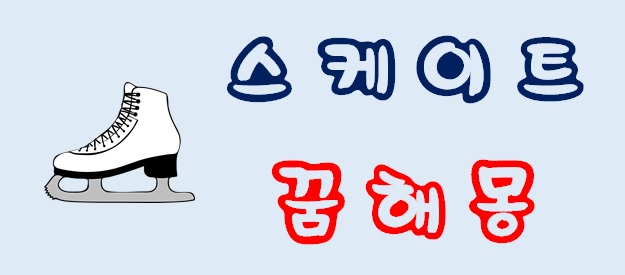  [스케이트꿈] 스케이트꿈해몽