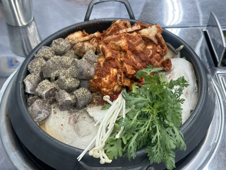  용산 국밥맛집 광천옥 용리단길 노포 도래창 전골