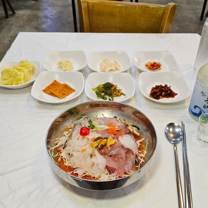  가성비 좋은 속초 물회 맛집 구구집