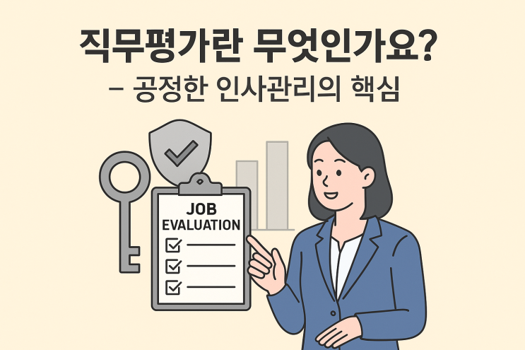  직무평가란 무엇인가요? – 공정한 인사관리의 핵심