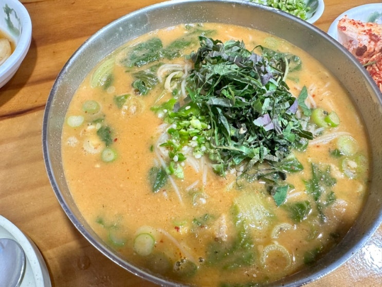  진주 장재동 어탕국수 맛집 - 경호강어탕