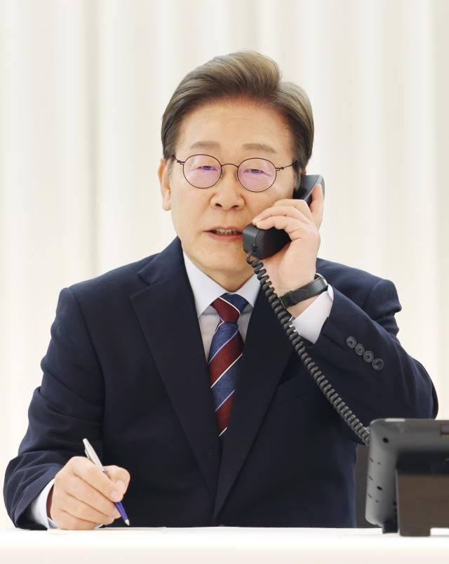  李 대통령, 트럼프와 첫 통화…방미 초청 받아