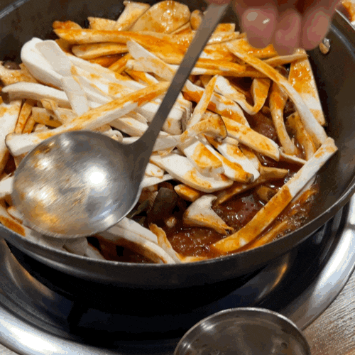  부천 신중동 오세식당 매운 등갈비찜 맛집 가격 맵기 포장 내돈내산 후기