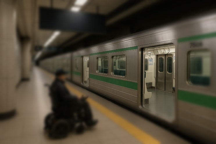 <b>샛강역</b> 전동<b>휠체어 추락 사고</b> 발생, 장애인 이동권과 승강장... 