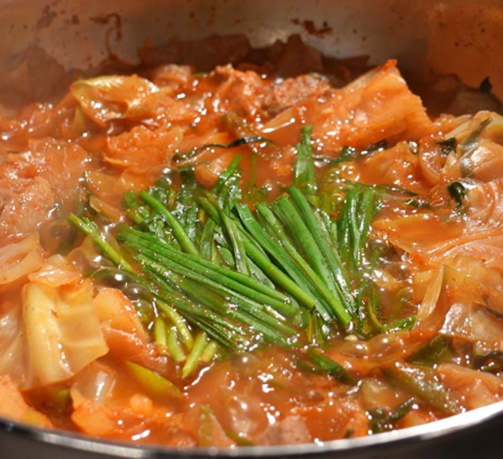  장신영 양배추찌개 레시피 다이어트 국물 요리 만들기