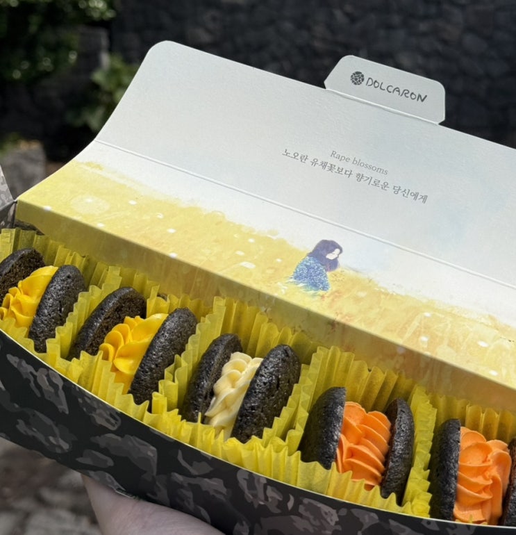  제주 마카롱 맛집 공항 근처 디저트 선물로 좋은 돌카롱 솔직후기