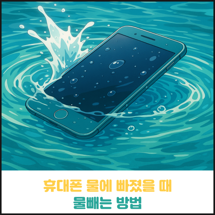 휴대폰 물에 빠졌을 때, 물빼는 방법 휴대폰 물에 빠졌을 때, 물빼는 방법