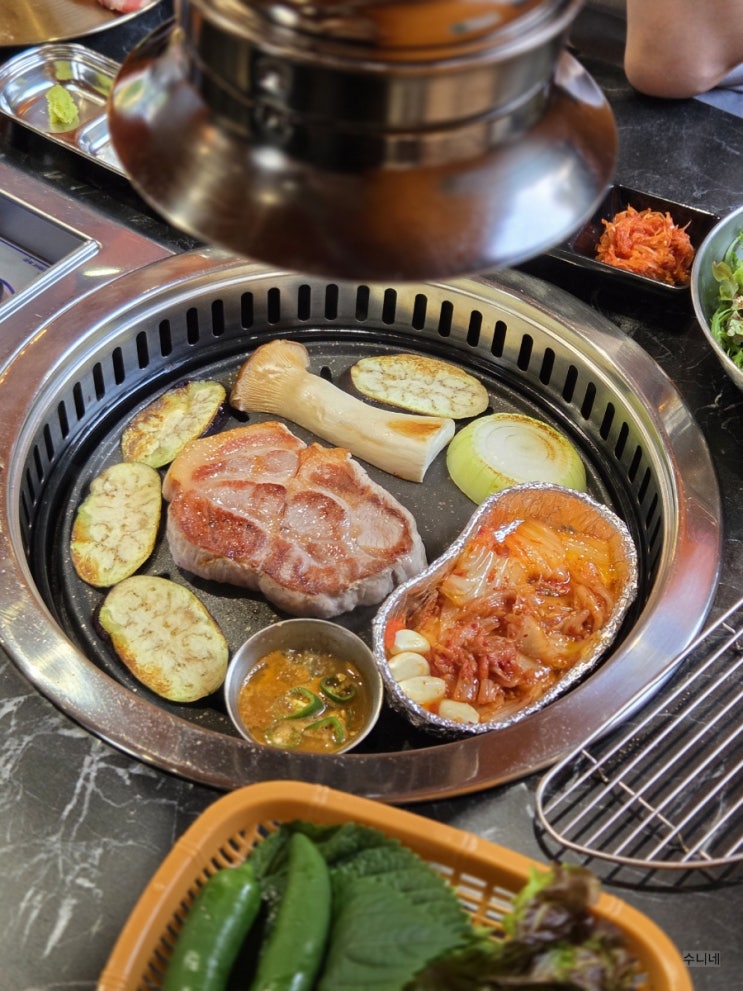  사송 맛집 판떼기 고기질이 좋아요!