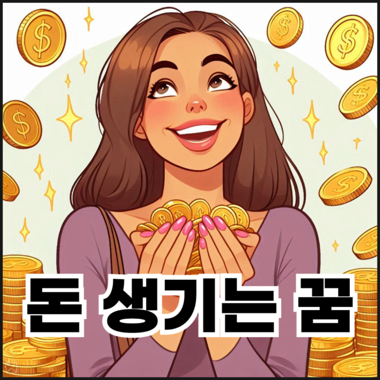  돈 생기는 꿈 해몽 20가지