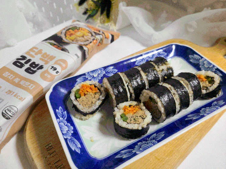  다이어트 김밥 맛있는 헬뷰 냉동 곤약 김밥 추천