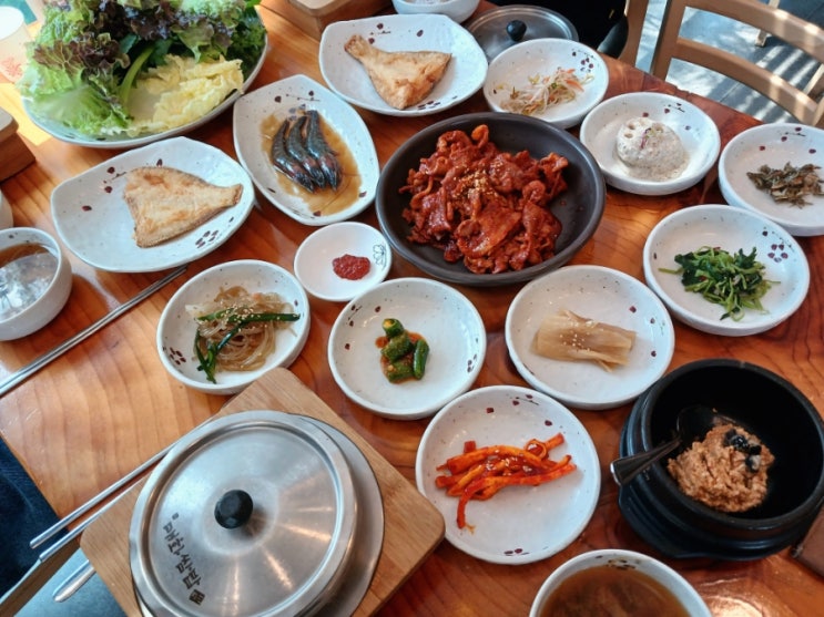  김포한정식맛집 운양동 맛집 매화쌈밥