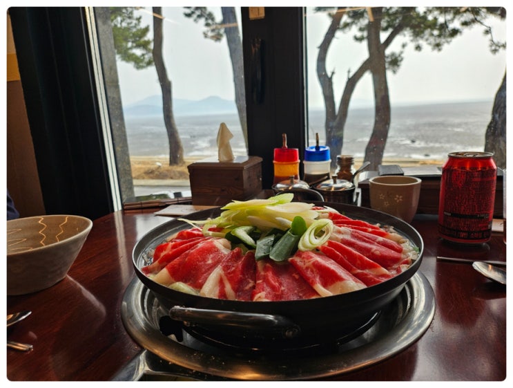  영종도 마시안해변 맛집 칼국수 수제비 우이며녹 내돈내산 후기