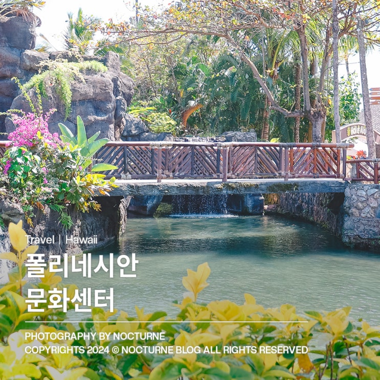  하와이 가볼만한 곳 : 폴리네시안 문화센터, 코나커피 퍼베이어스 퀸아망