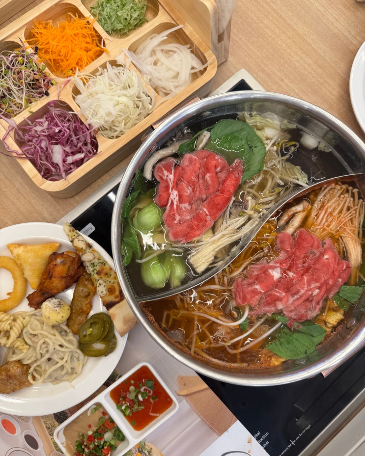  [여수여천맛집] 샤브올데이 여수점 샤브샤브 무제한뷔페 샐러드바