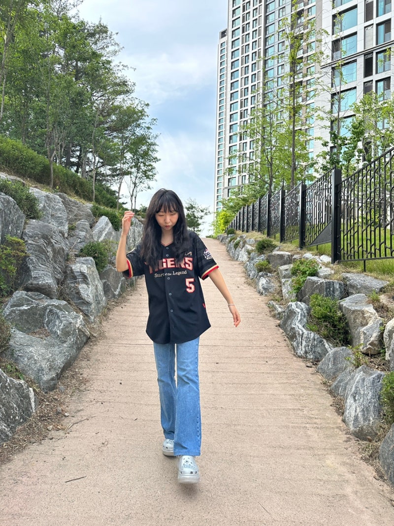 기아타이거즈 야구 유니폼 코디 사이즈, 티니핑 배송 여름 직관 준비물