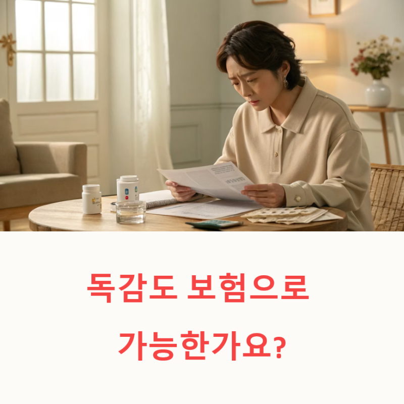 독감 보험으로 보상 가능한가요?